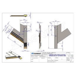 LAME DECOMPACTEUR ADAPTABLE AGRISEM 2012-331 DROIT CARB