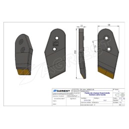 POINTE ADAPTABLE HUARD XLCARBURE DROIT