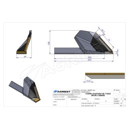 COUTRE ADAPTABLE GB 172324 DROITE CARBURE