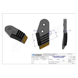 POINTE ADAPTABLE KUHN XLCARBURE GAUCHE RECHAR RGE