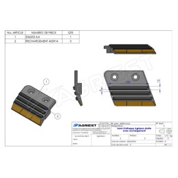BORD D'ATTAQUE AGRISEM DROIT CARB AVEC RECHAR RGEMENT