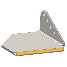 AILETTE ADAPTABLE HORSCH NM 200X100X12 003112 275/34060857 DROITE CARB