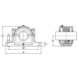 PALIER A SEMELLE FONTE 2 PARTIES SNC522-619