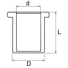 BAGUE CYLINDRIQUE BP 25 C  B-6-10-16/14-2