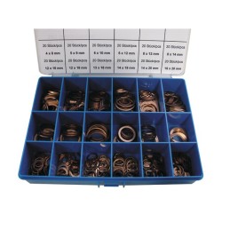 JOINTS CUIVRES ASSORTIMENT COFFRET DE 540 PIECES