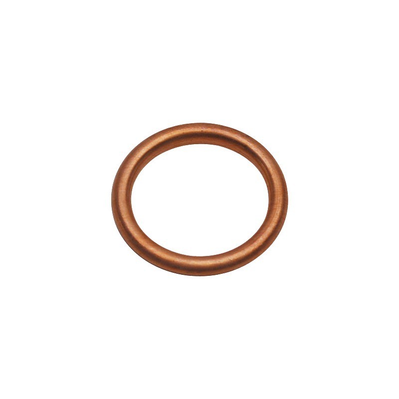 JOINT CUIVRE METALLOPLASTIQUE FERME DOUBLE SERTISSAGE 12X16X2