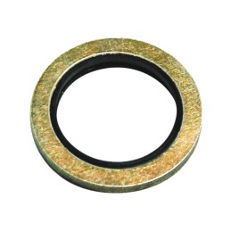 JOINT ACIER+LEVRE CAOUTCHOUC 18,7x27x2