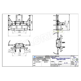 GRIFFE BALL HYDRAU 8 DTS EURO FLEX+COUPLE