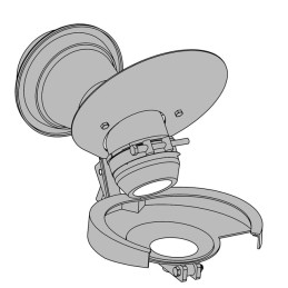 BUSE D'EPANDAGE DE PRECISION A SPHERE Ø150 CP PLTE Ø SORTIE 75