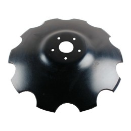 DISQUE CRENELE FOND PLAT Ø510X6 5 TROUS TYPE SIMBA P11462 AGRIPOWER