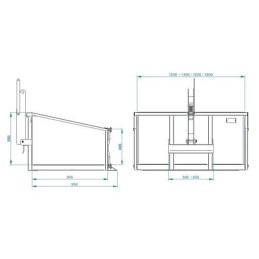 BENNE 3 POINTS ECO BASCULANTE**à épuismt**  L