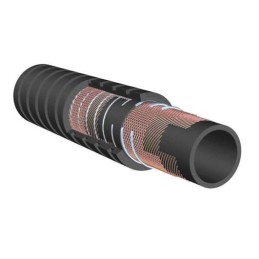 TUYAU CAOUTCHOUC EMPREINTE CARREE Ø 127X143