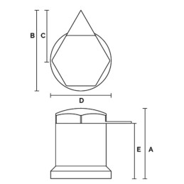 INDICATEUR DE SERRAGE D'ECROU INTEGRAL LR POUR CLE DE 32