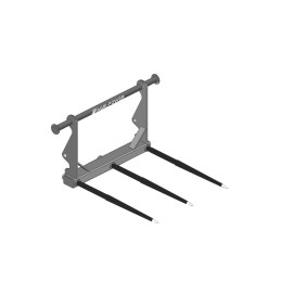 PIC'BAL MX AVEC 3 DENTS 1100X40 PERCEE GRIS