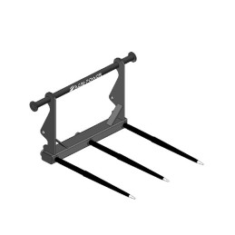 PIC'BAL MX AVEC 3 DENTS 1100X40 PERCEE GRIS