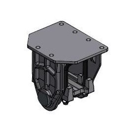 S/ENS RESSORT BOGGIE 21T PLATINE PERCEE 6 Ø25 Ø25