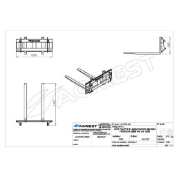 LEVE PALETTE 2T FOURCHE 1200 TYPE QUICKE 3