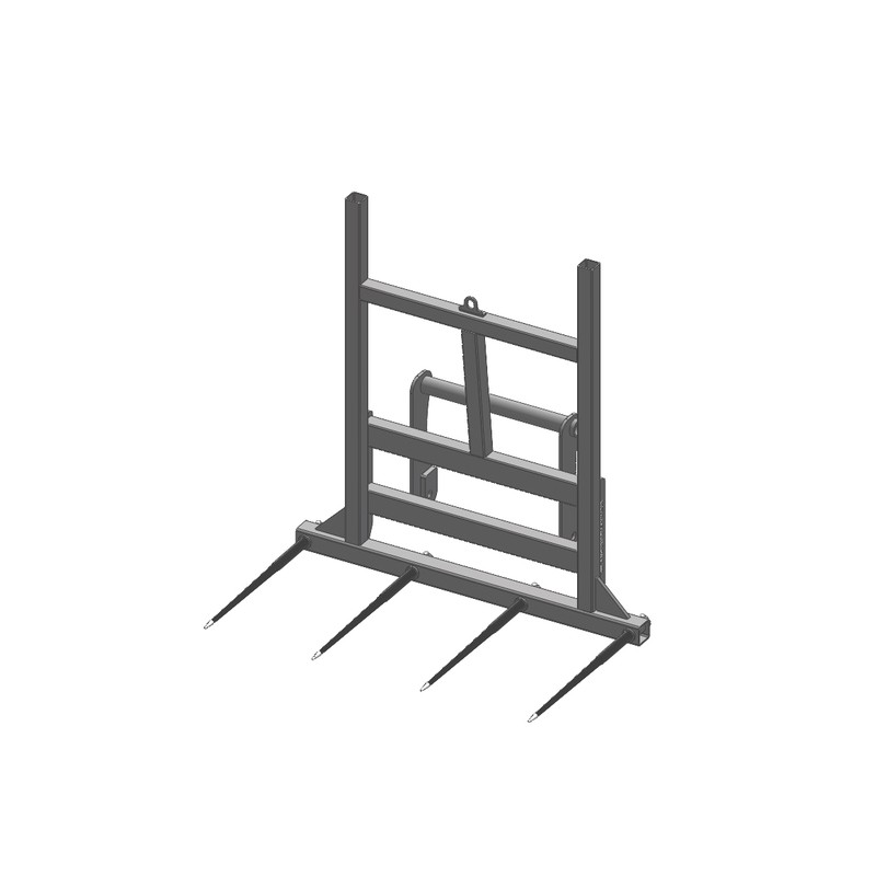 PIC BOTTE AP 1800 4 DENTS Ø45 LG 1055 PERCEE BOBCAT