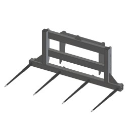 PIC BOTTE AP 1801 4 DENTS Ø45 LG 1055 PERCEE TYPE MANITOU