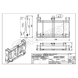 INTERFACE CHARGEUR 3 PTS CAT2-JCB Q-FIT / JCB B Q-FIT R