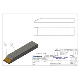 BEC A SOUDER 300X60X30 CARB