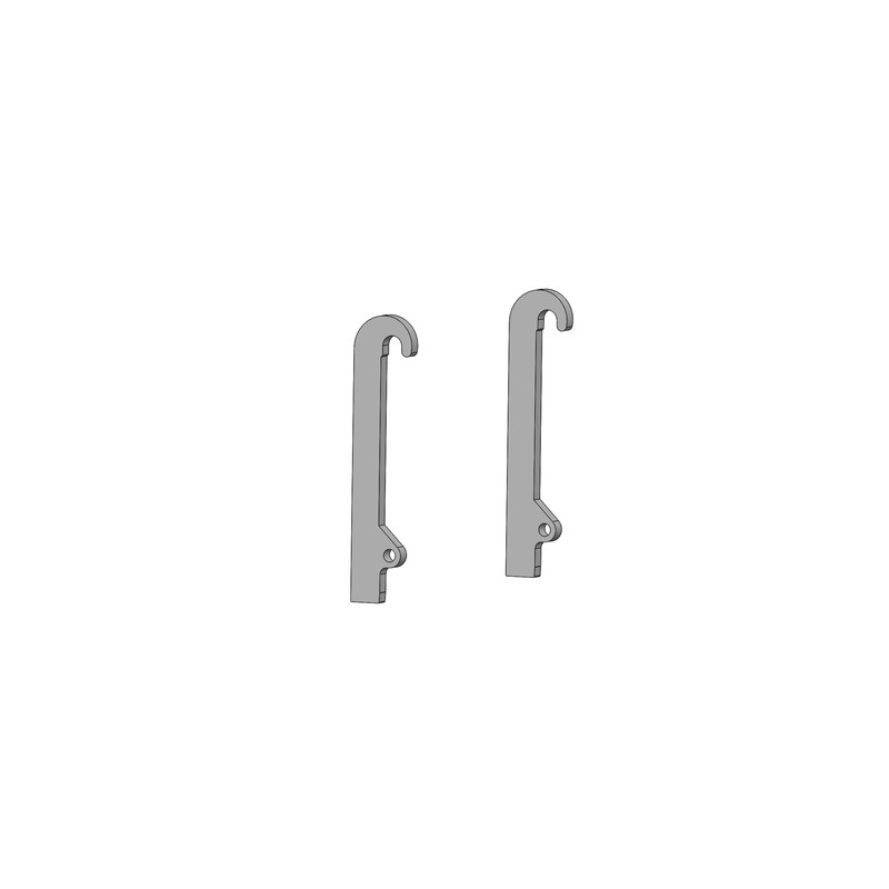 KIT ADAPTATION BRUTE A SOUDER JCB Q-FIT RENFO RCE EP 40 MM