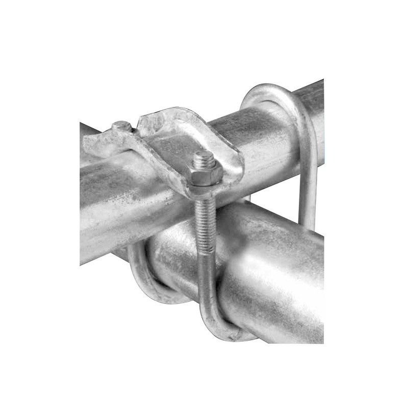 ETRIER DOUBLE FERME 60X33 ECROUS M8