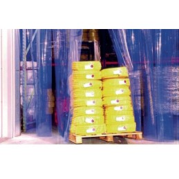 LANIERE PVC BLEUTEE AL.  300X3XR25M