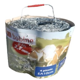 RONCE ACIER DOUX GALVA 2.7  4/10 200M - A EP