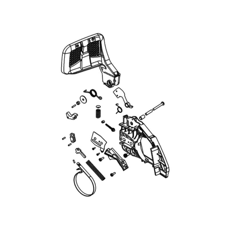 CARTER FREIN DE CHAINE COMPLET PC41TL