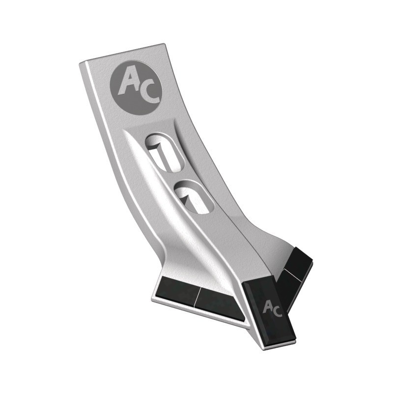 SOC CHISEL CARBURE 330X80X15 LARGEUR TRAVAIL 160MM EA45-80