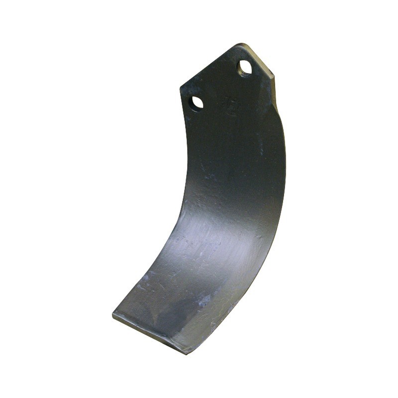 LAME DE FRAISE HELICOIDALE 80X7 EA57 T13 GAUCHE TYPE BREVI/HOWARD