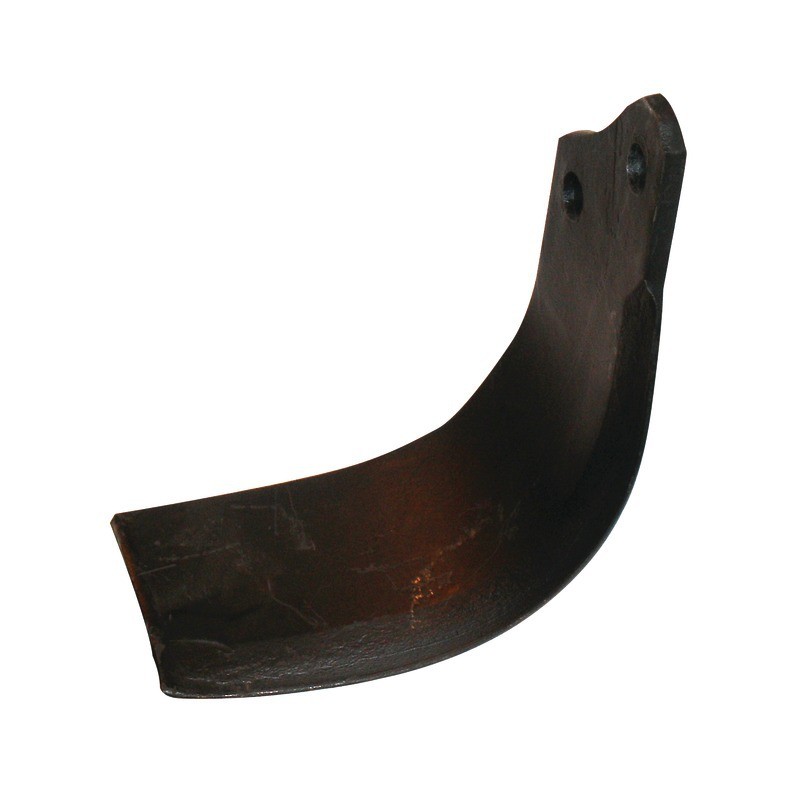 LAME DE FRAISE HELICOIDALE 80X6 EA56 T14,5 GAUCHE TYPE MASCHIO