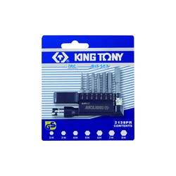 Jeux de Tournevis en L avec embouts 6 Pans - 8 pièces