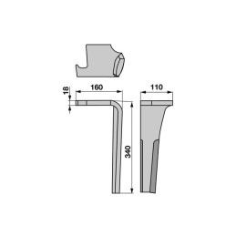 DENT HR D 110X18 L340 TYPE POTTINGER873401250