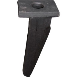 DENT HR DROITE 100X16 KG34 FIXATION RAPIDE TYPE RABE