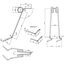 DENT RECOUVREMENT DOUBLE 9 MM G18904710R GASPARDO
