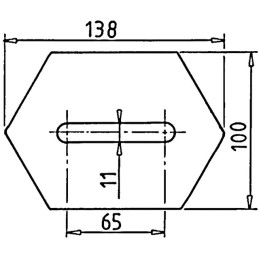 GRATTOIR NO 1201 138X100 LUMIERE 11X70 E3 TYPE LELY