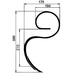 DENT VIBROCULTEUR 26X8 SOC 23X5