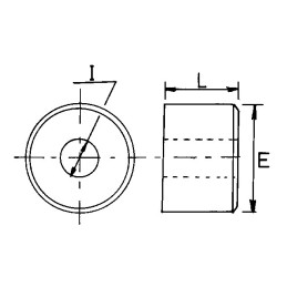 COUSSINET BOIS DIAM:EXT:68 INT:27 LONG:48mm