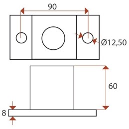 PALIER NU VIBRO TYPE PICHON 160002
