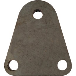 BRIDE DE DENT 45X12 POUR CHASSIS 50X50 PLAQUE 3 TROUS