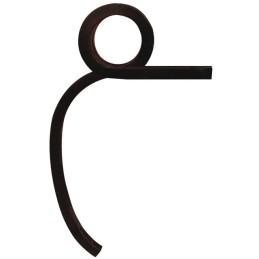 DENT DOUBLE SPIRE GAUCHE 30X30 PT D 530MM