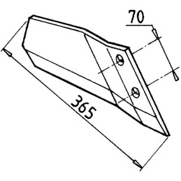 SOC A AILE C 3374419 10 MM GAUCHE TYPE LEMKEN