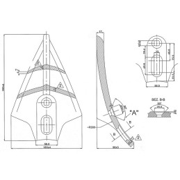 SOC TRIANGLE 180X15X285 EA45/75