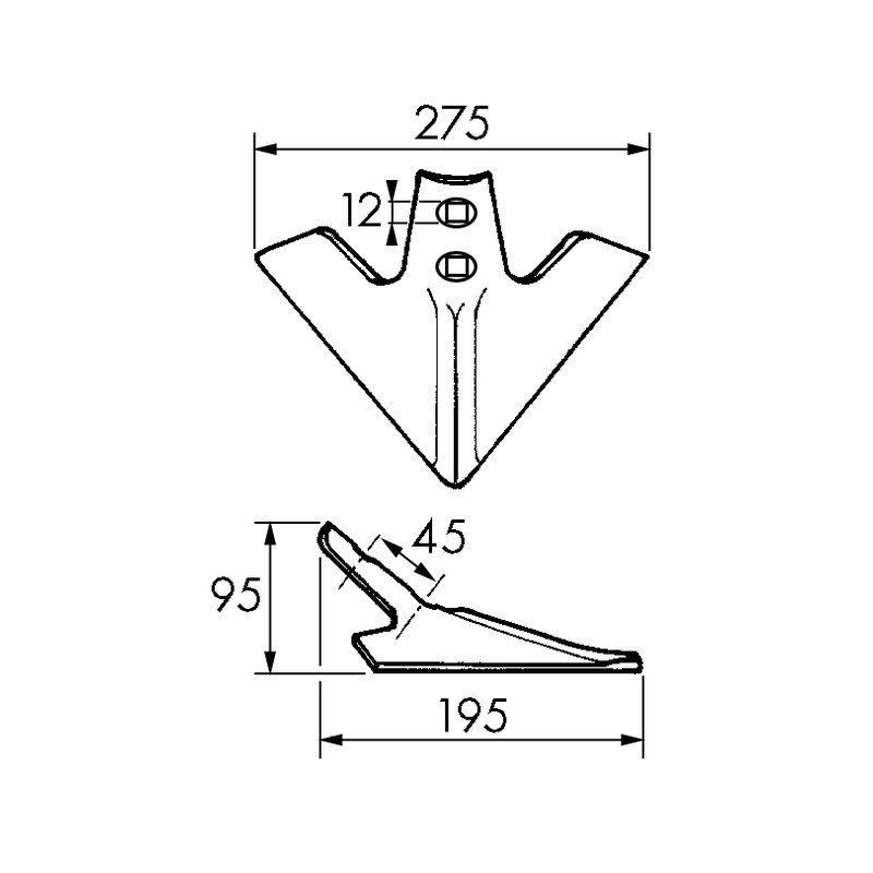 SOC COEUR LARGEUR E275 EA45 AUTO AFFUTANT