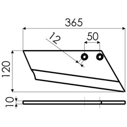SOC A AILE DROITE 10 MM TYPE RAZOL-VOGEL