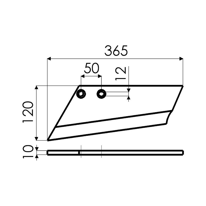 SOC A AILE GAUCHE 10 MM TYPE RAZOL-VOGEL