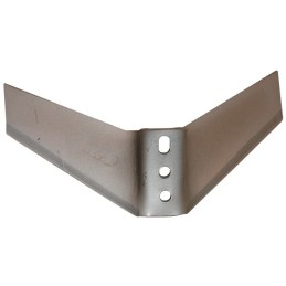 AILERON MONOBLOC 430X8 MM SUR DENT CARRE