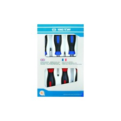 Jeu de tournevis à fente et PHILLIPS - 6 pièces